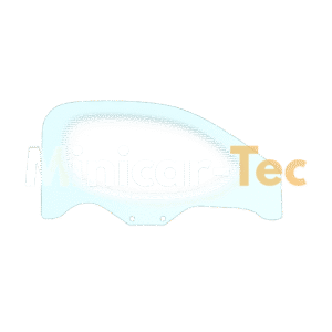 Rechte Türscheibe für Microcar Due Modelle von Minicar-Tec