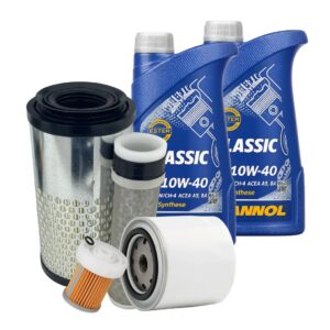 Filterpaket für Aixam mit Kubota Z482 Motor