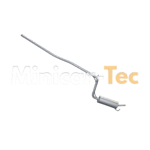 Endschalldämpfer für Microcar MC2 mit Lombardini und Yanmar Motor