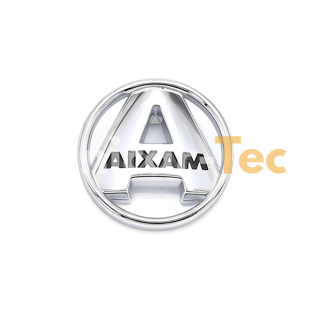 Original Aixam Logo Emblem für Motorhaube oder Heckklappe