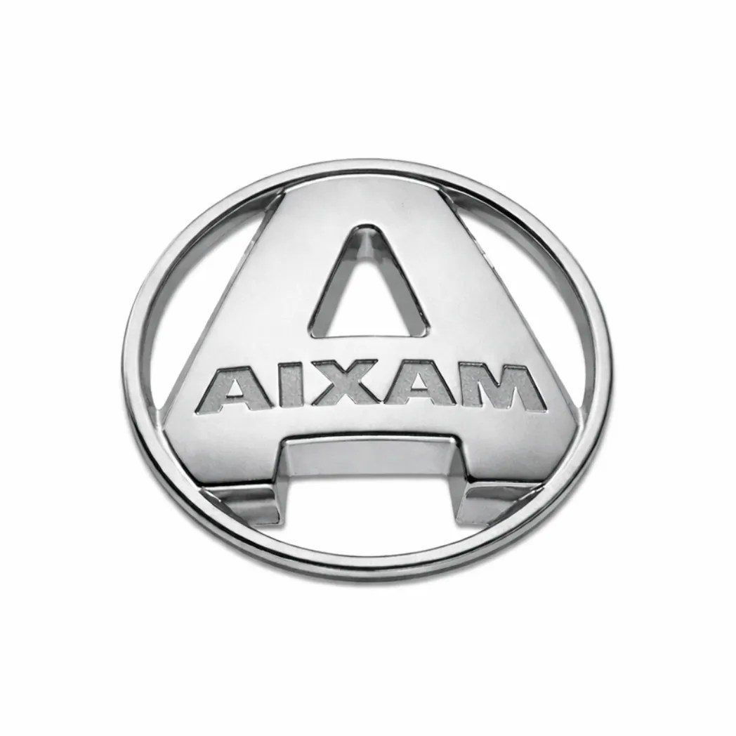 Original Aixam-Emblem für Motorhaube oder Heckklappe