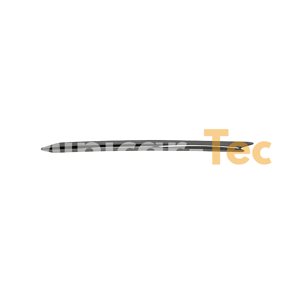 Chrom-Einsatz für Frontstoßstange Microcar MGO, Due