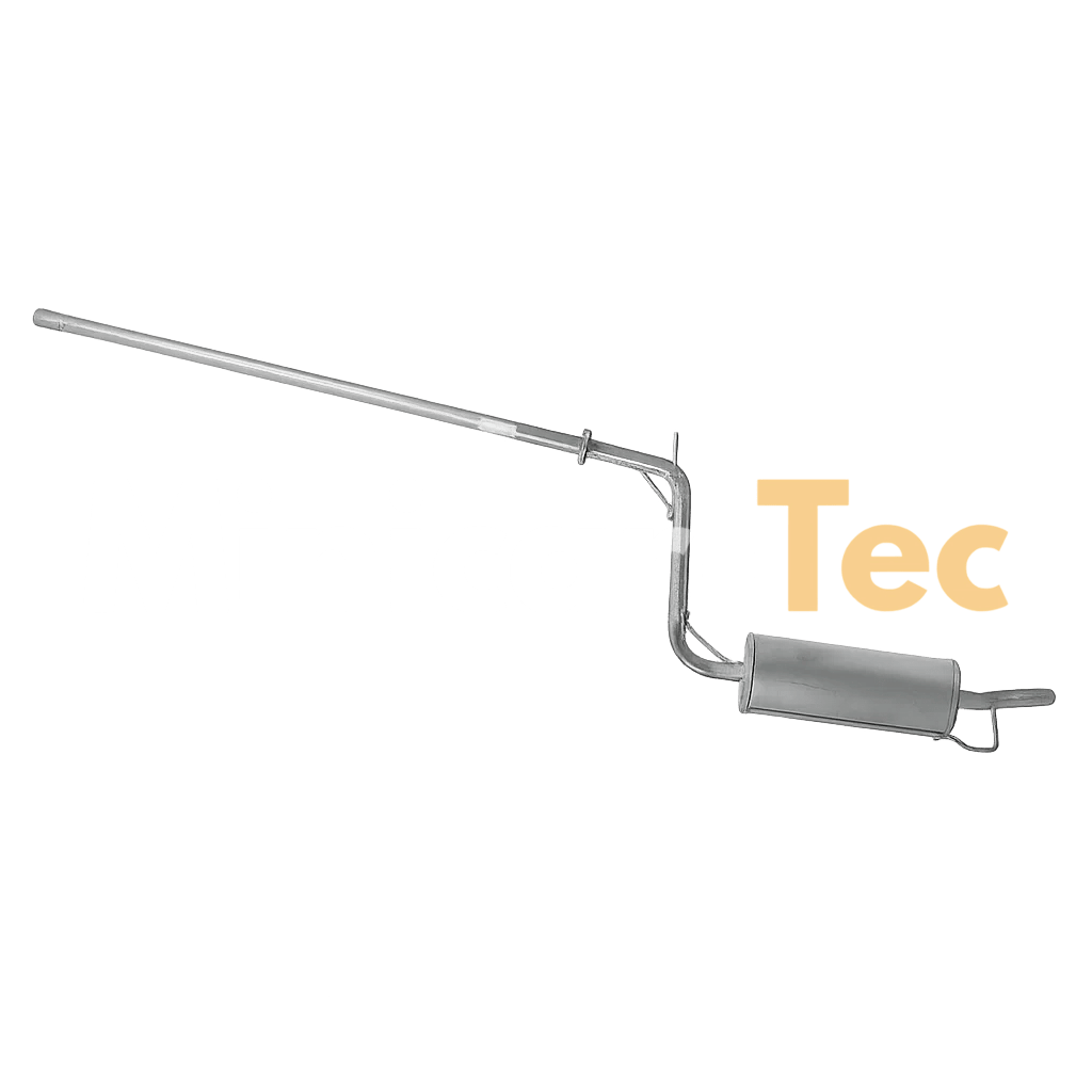 Endschalldämpfer für Microcar MC1 mit Lombardini-Motor