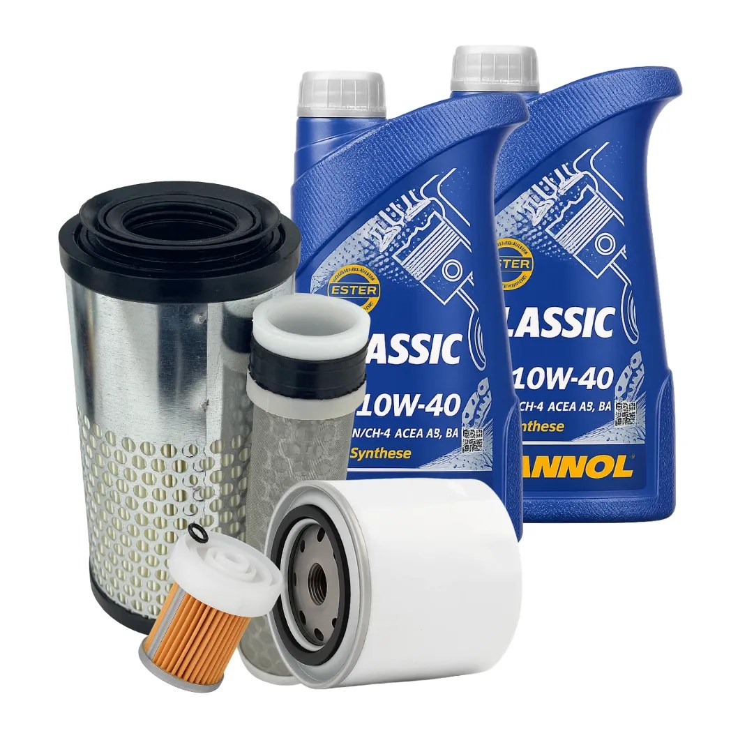 Filterpaket für Aixam mit Kubota Z482 Motor