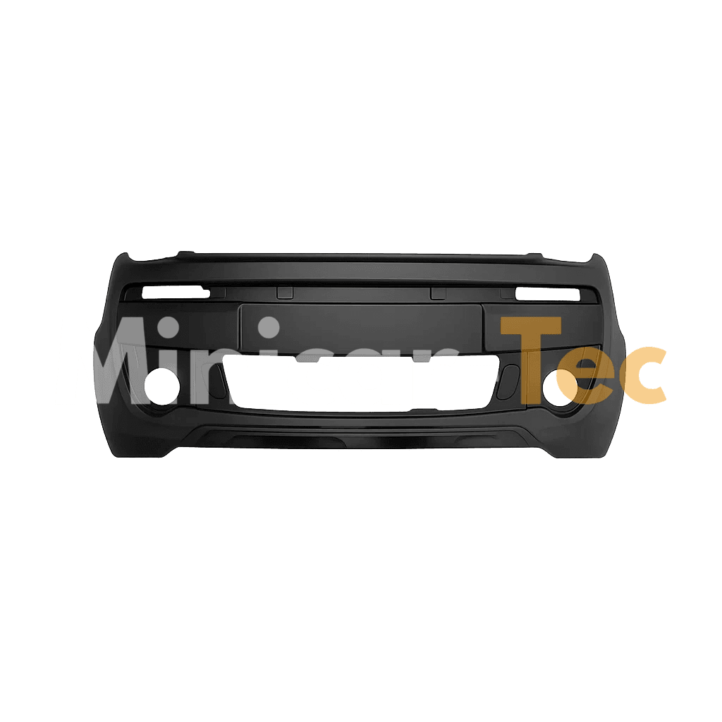 Schwarze strukturierte Frontstoßstange für Microcar MGO3 und MGO4