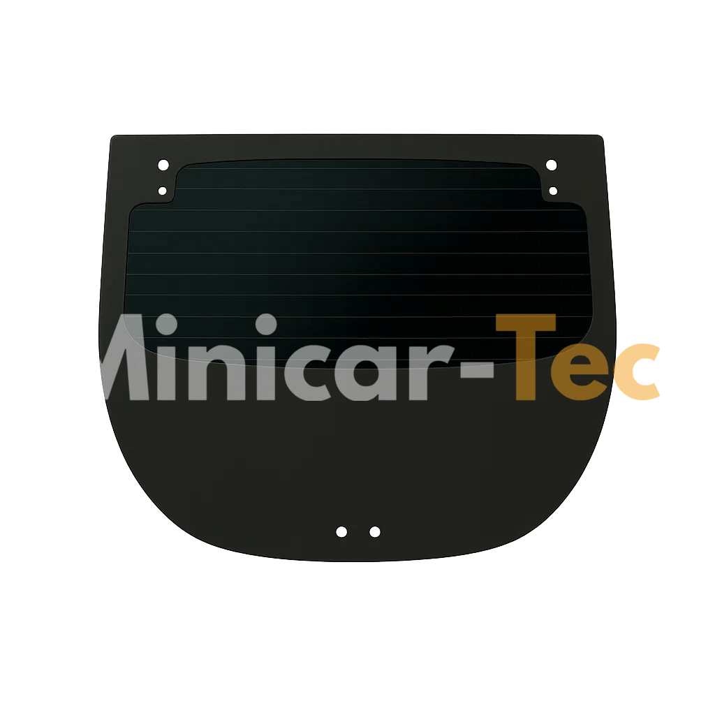 Heckscheibe für Microcar Due2, Due3, Due6 als Ersatzteil