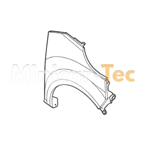 Originaler Kotflügel vorne rechts für Microcar M8