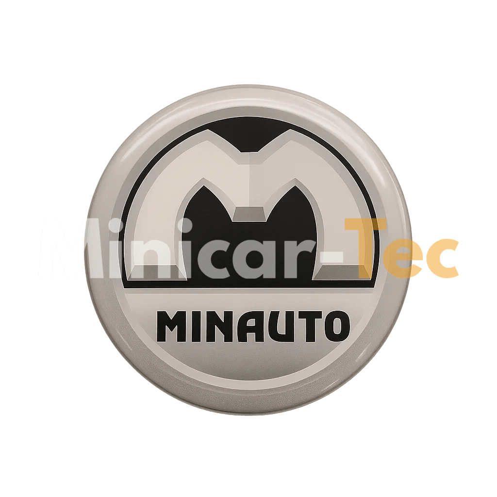 Original Aixam Minauto Motorhaubenemblem