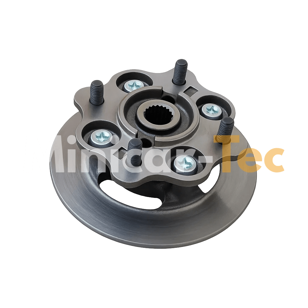 Vordere Radnabe mit Bremsscheibe für JDM Titane Modelle