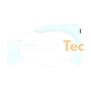 Links Türscheibe für Microcar MGO und Ligier JS60