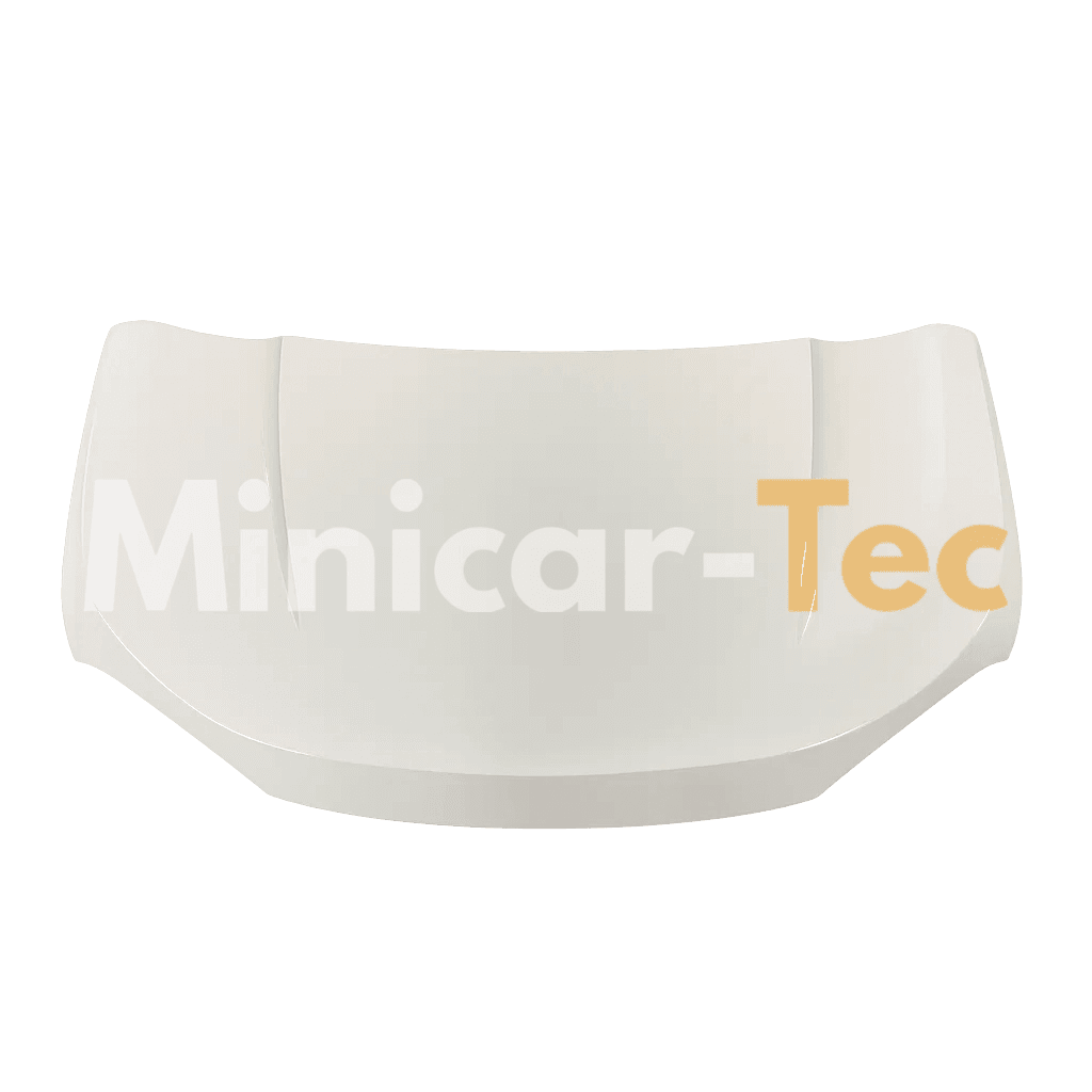 Weiße Original Motorhaube für Microcar Due6 und MGO6