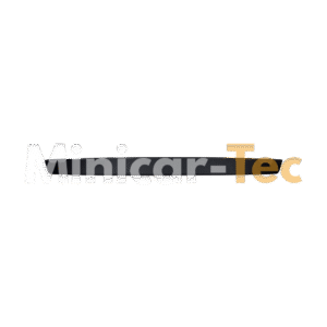 Schwarze Zierleiste Heckklappe Original Microcar MGO1 MGO2 JSRC