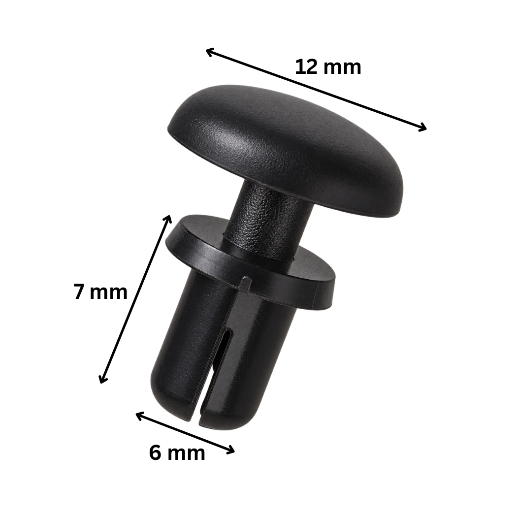 Plastikniete 6 mm Karosserie für Ligier und Microcar